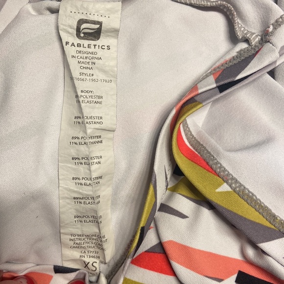 Fabletics xs workout tank - Picture 5 of 5